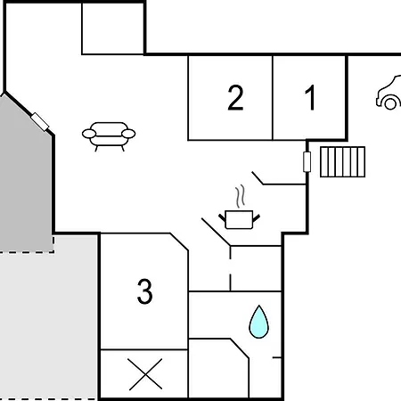 Three-bedroom Holiday In Holiday home *